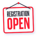 Registration Open Sign
