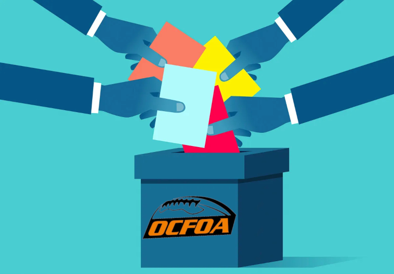 OCFOA Ballot box graphic