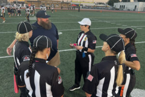 Meeting with La Quinta head coach